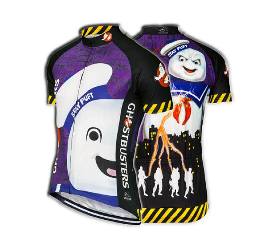 Ghostbusters Stay Puft Men's Cycling Jersey MEDIUM - 50% OFF! - Medium