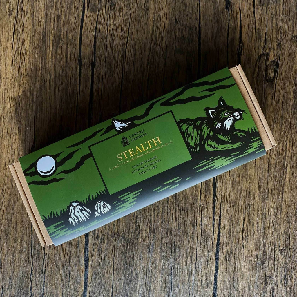 Cantrip Candles Adventure Triptych (3-Pack) - Stealth