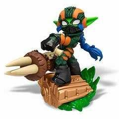 SuperChargers Skylanders - Loose Figures (No Box or Cards) - Stealth Elf Super Shot