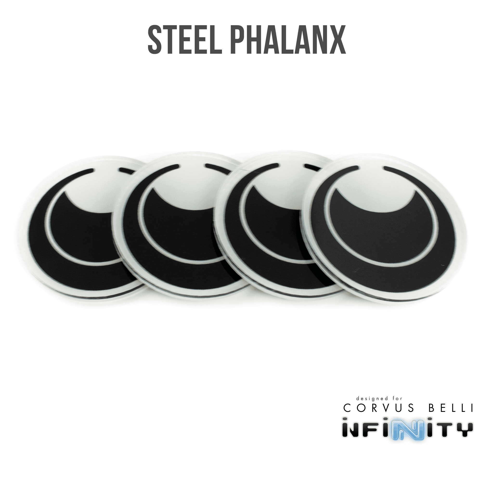 Infinity Faction Command Tokens - Steel Phalanx