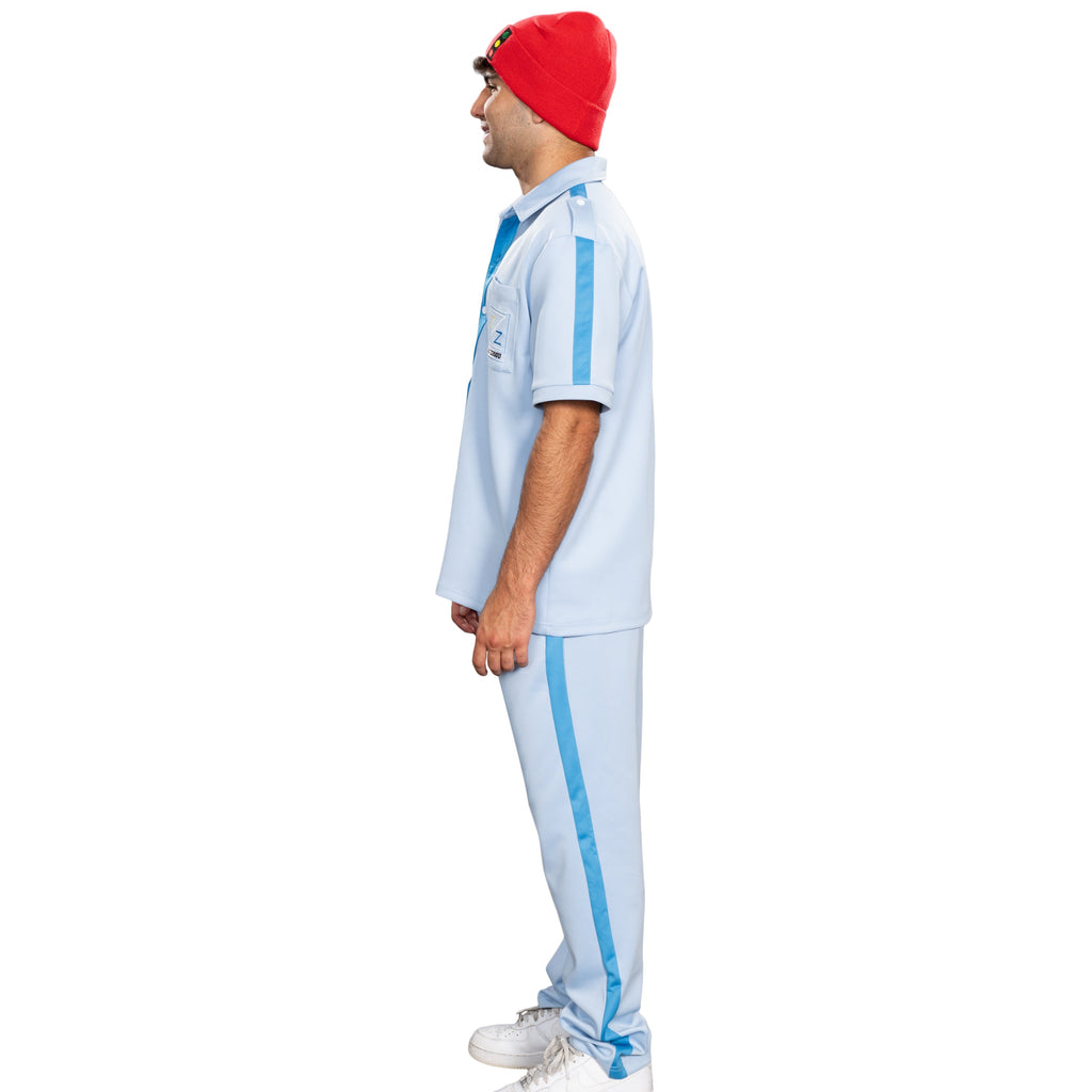 Steve Underwater Explorer Movie Character Halloween Cosplay Costume Set