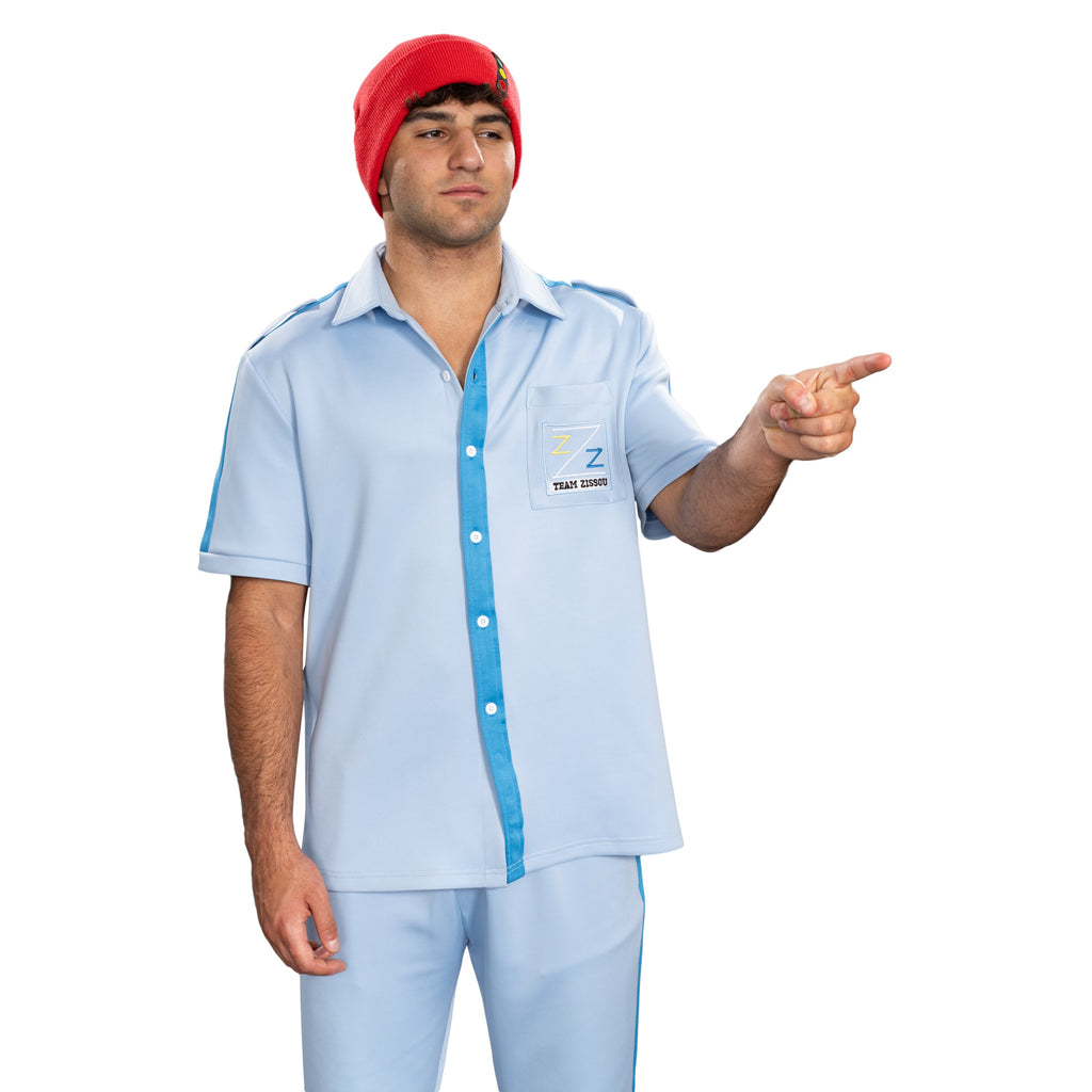 Steve Underwater Explorer Movie Character Halloween Cosplay Costume Set