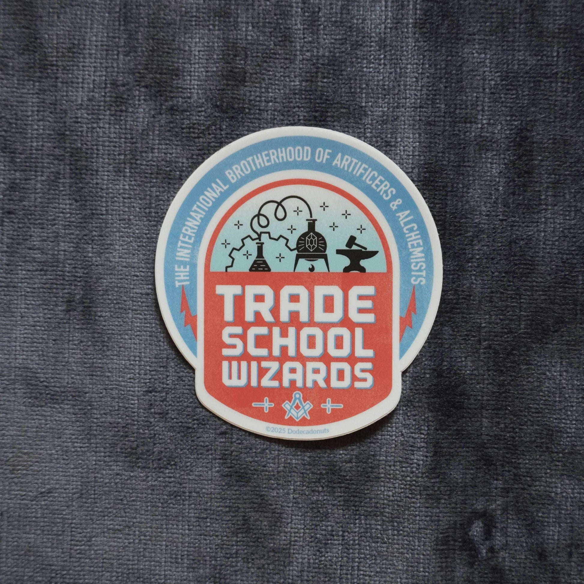 Trade School Wizards Vinyl Sticker – For the Practical Mage in All of Us - 