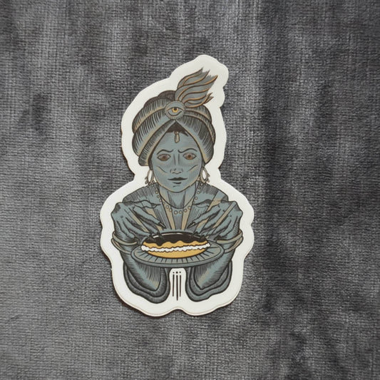 Eclairvoyant Vinyl Sticker – Mystical Dessert Divination for Your Gear - 