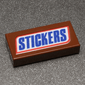 Stickers - Custom Printed 1x2 Tile - 
