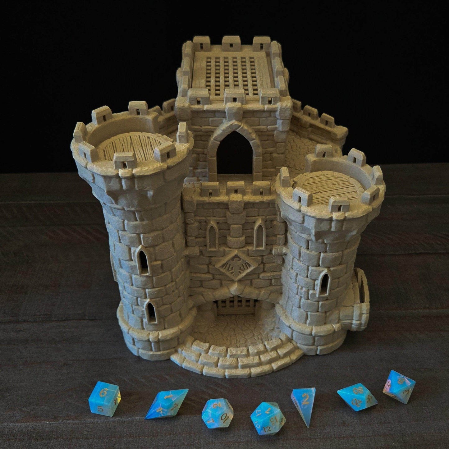 Storms Keep Large DND Dice Tower - 