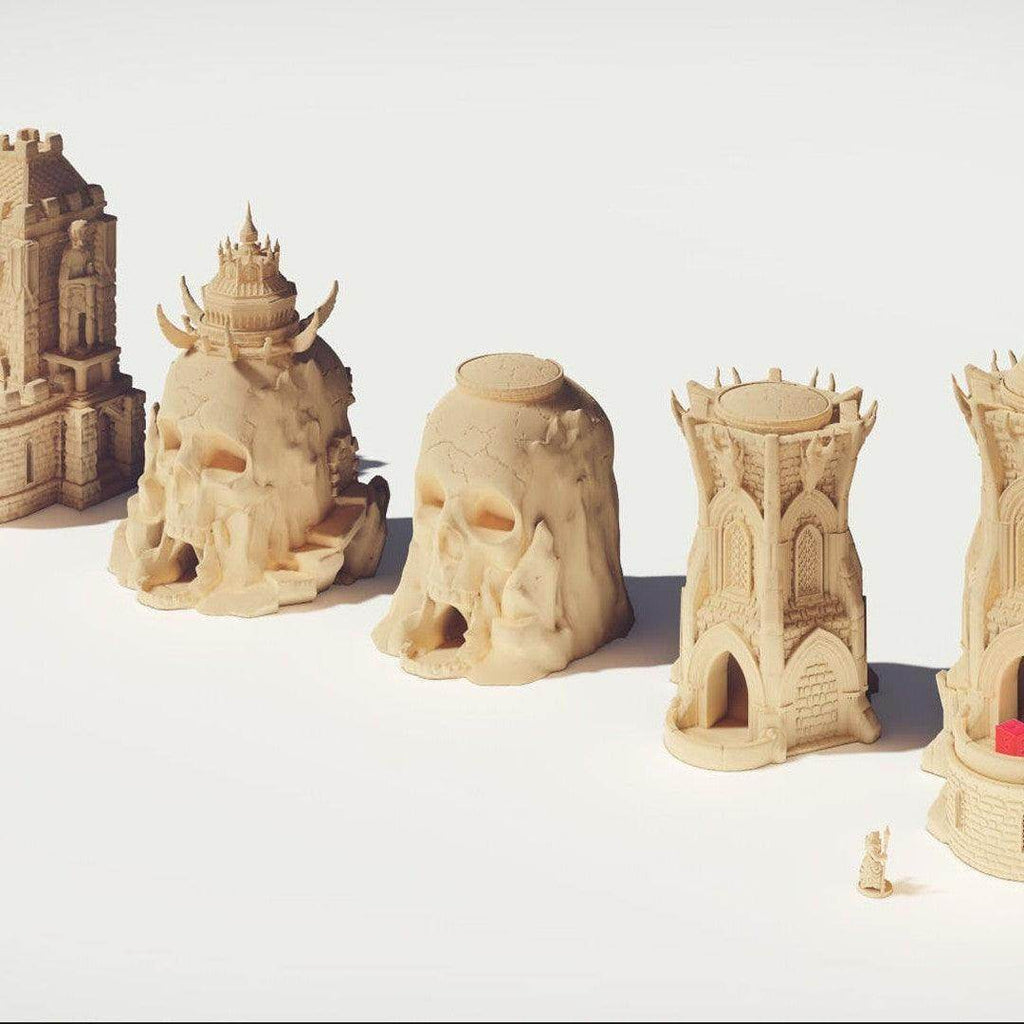 Storms Keep Large DND Dice Tower - 