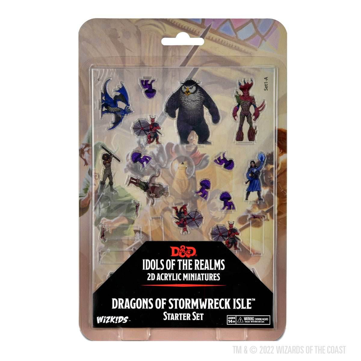 D&D: Idols of the Realms - Dragons of Stormwreck Isle - 2D Acrylic Miniatures - 