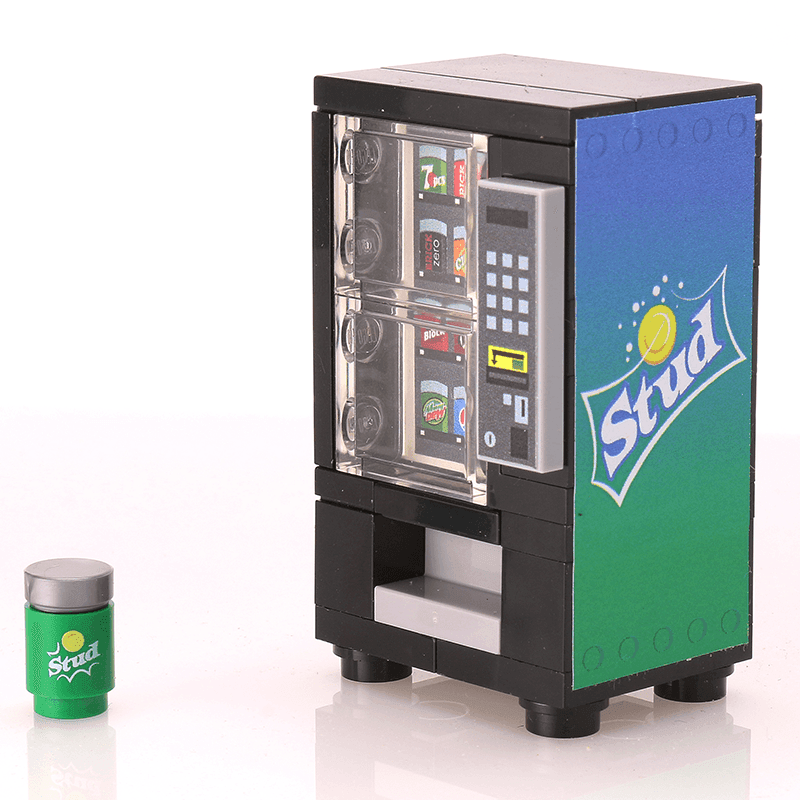 Stud - B3 Customs Soda Vending Machine made using LEGO parts - 