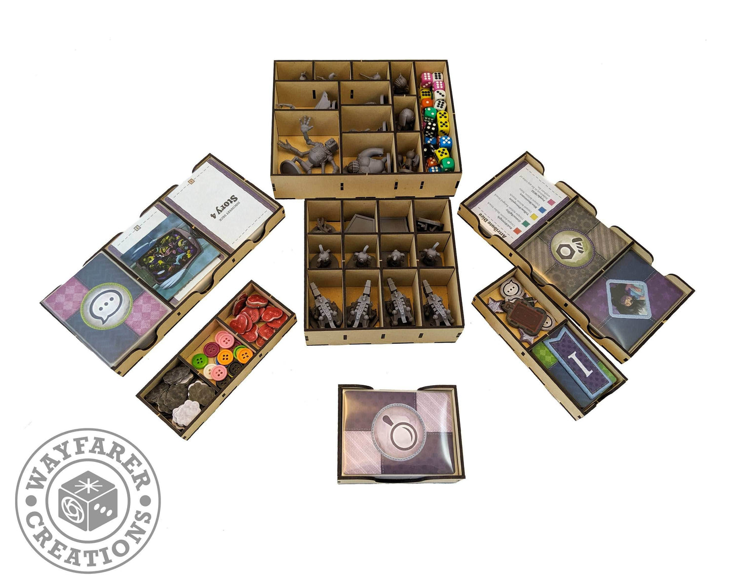 Stuffed Fables Board Game Organizer Insert - 