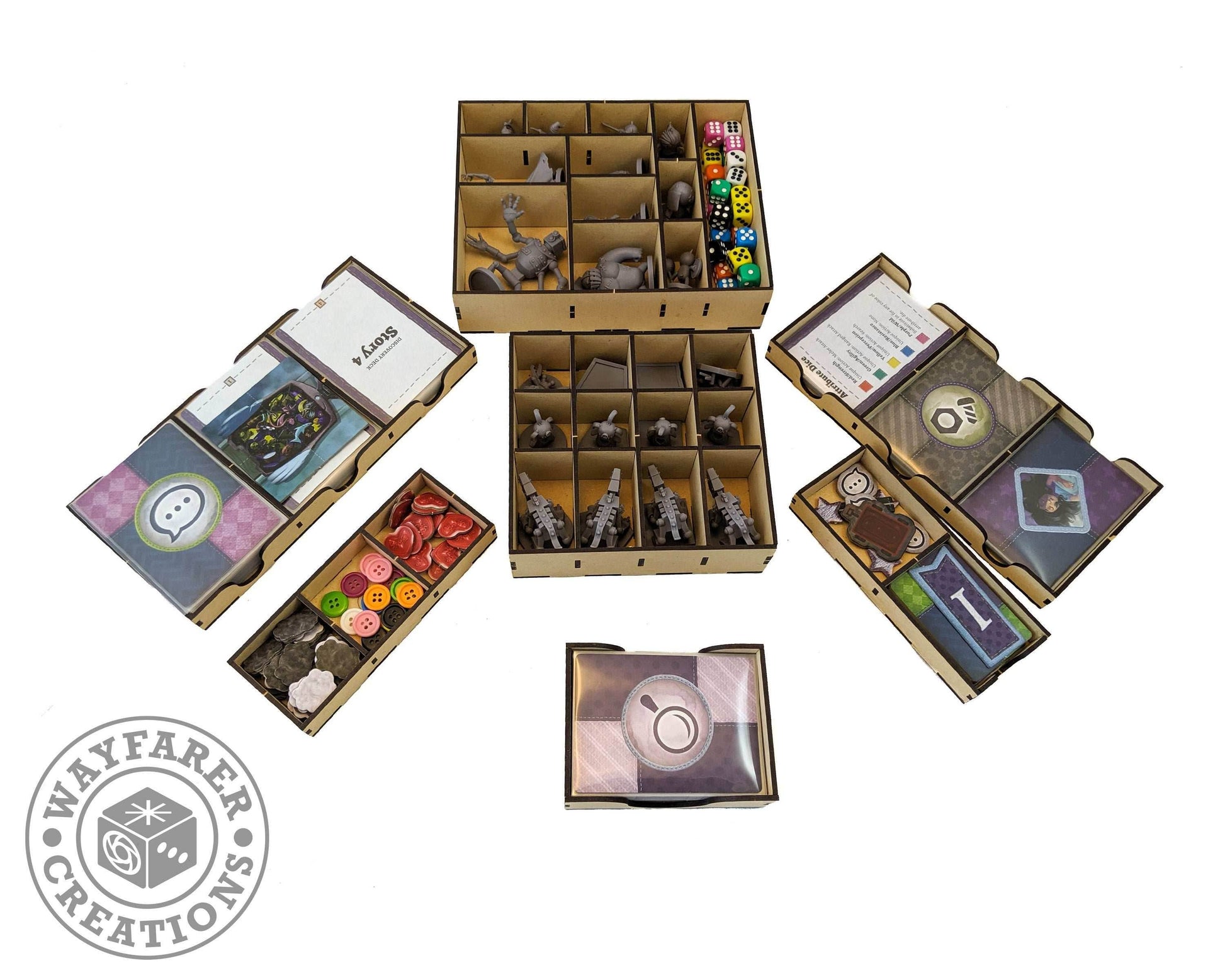 Stuffed Fables Board Game Organizer Insert - 