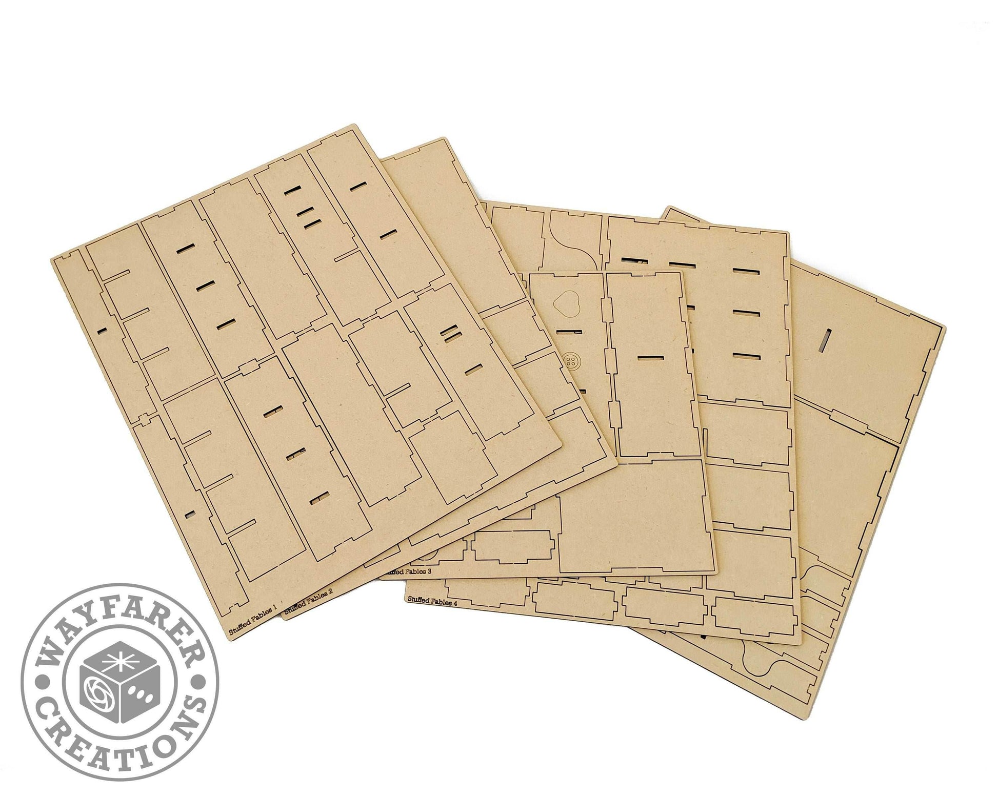 Stuffed Fables Board Game Organizer Insert - 