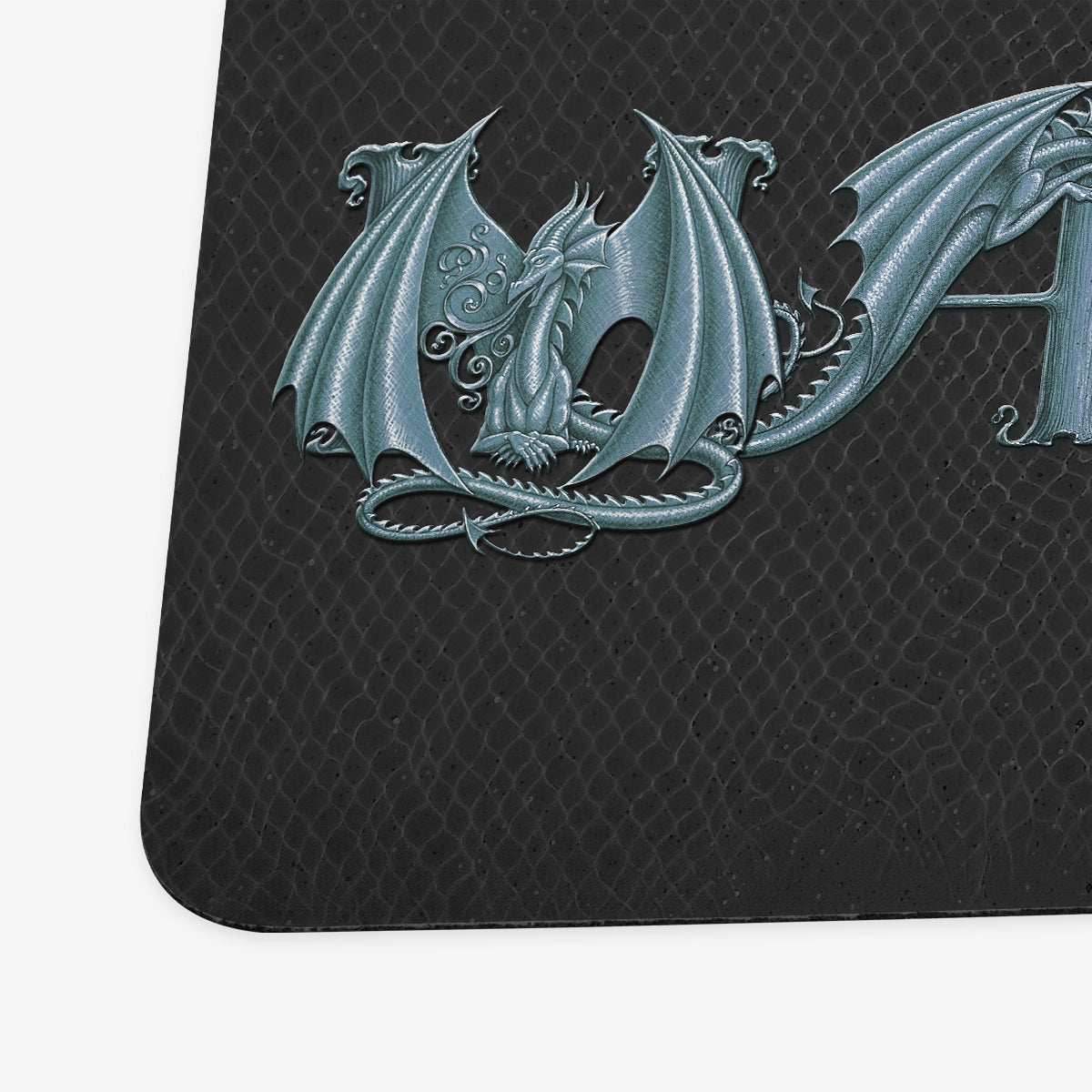 ZooLN Dragonskin Magic Playmat - Standard Playmat / Red and Gold / Plain