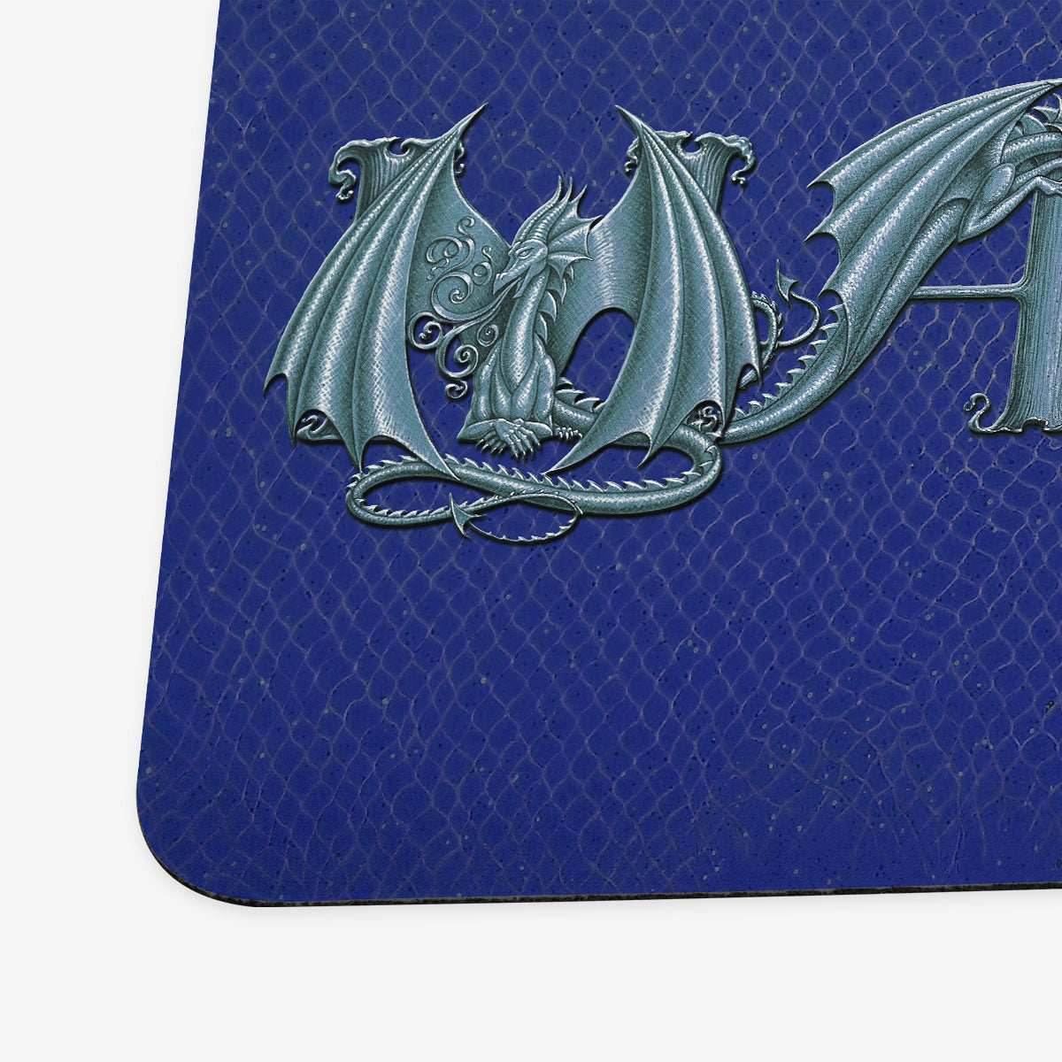 ZooLN Dragonskin Magic Playmat - Standard Playmat / Red and Gold / Plain