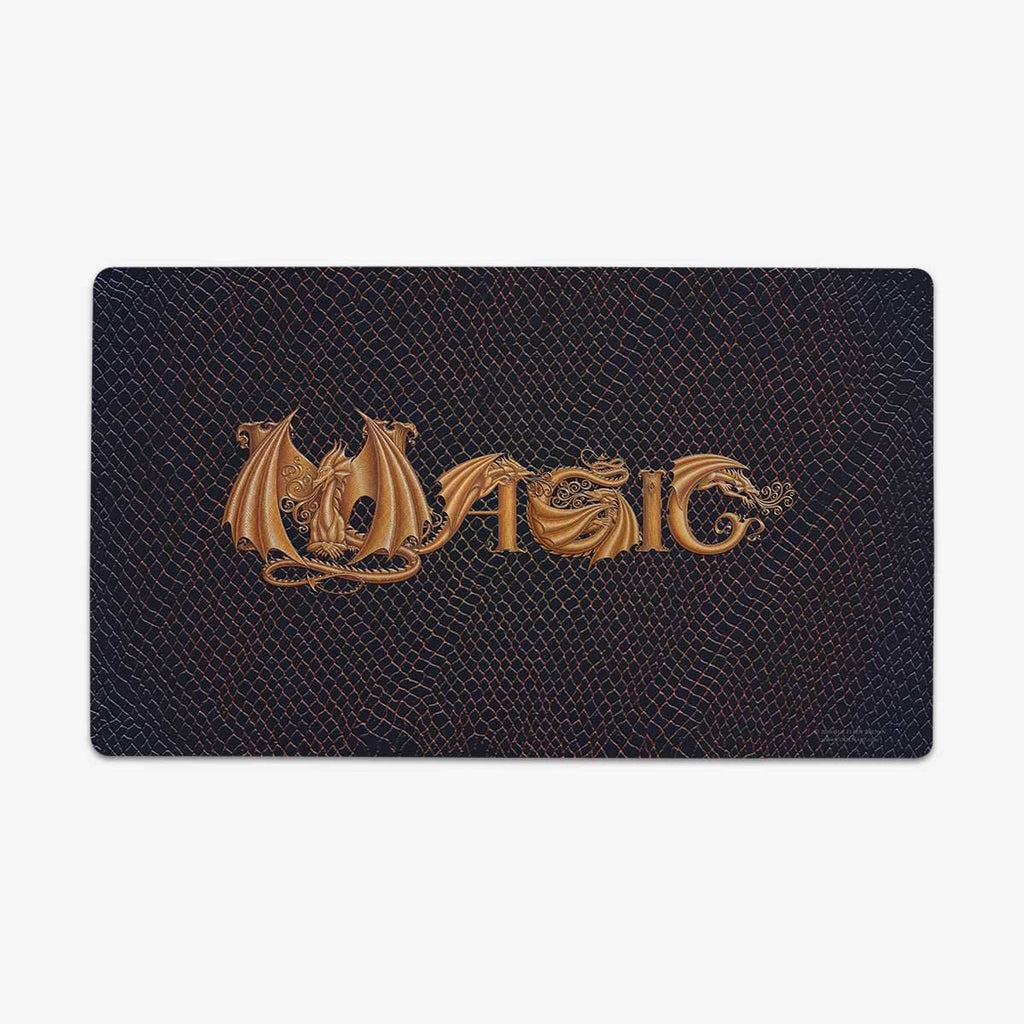 ZooLN Dragonskin Magic Playmat - Standard Playmat / Dragonskin and Gold / Plain