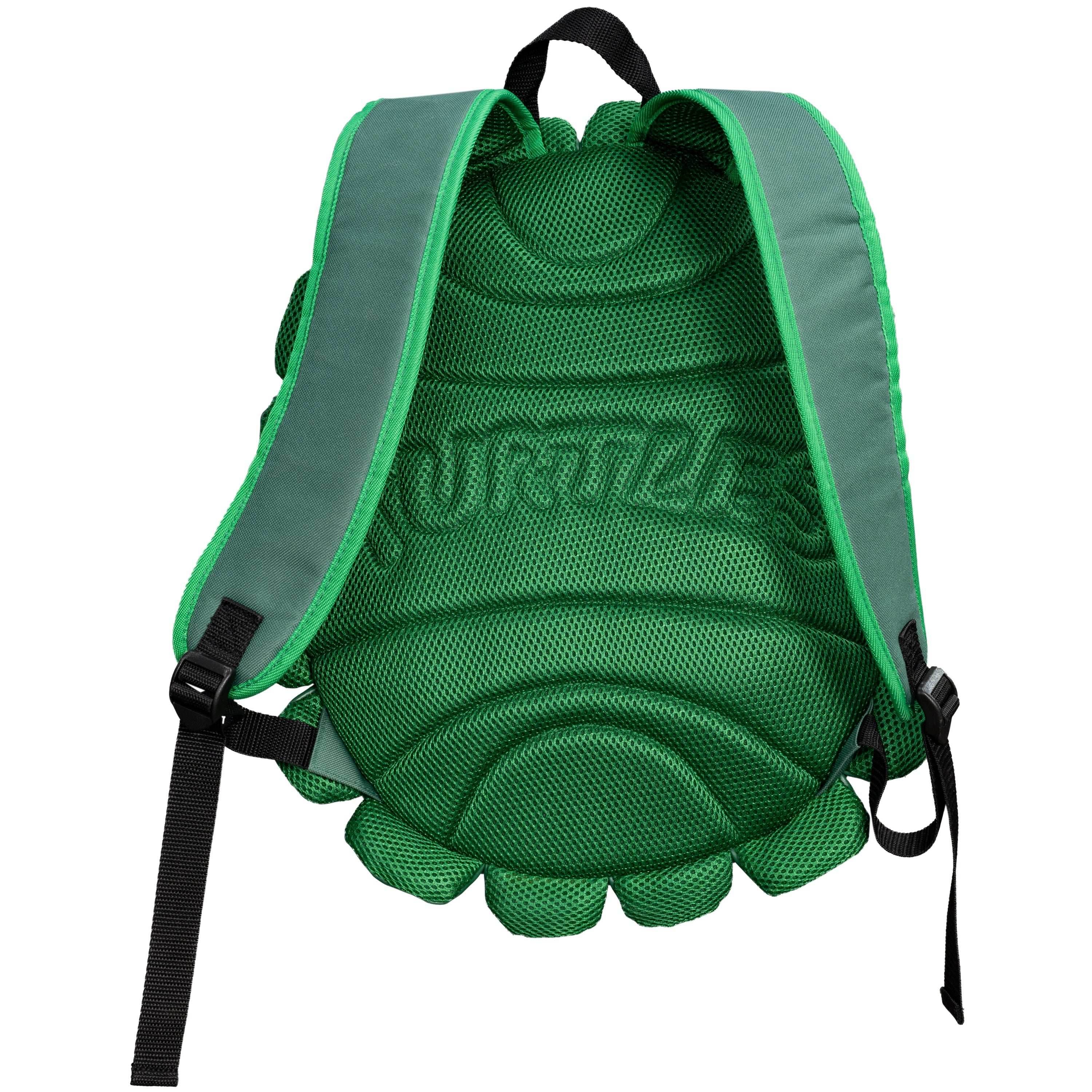 Super Hero Turtle Shell Backpack with 4 Ninja Masks Halloween Costume Cosplay - OSFA