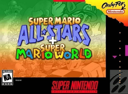 Super Mario All-Stars and Super Mario World (Super Nintendo) - Game Manual Only