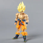 Super Saiyan Goku Posable Action Figure, Anime Dragon Ball Z Figurines PVC Articulated Collectible 16.5 cm
