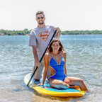 Superman Red-Orange Shield Adult T-Shirt - S
