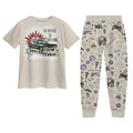 Supernatural Pajamas Set, Winchester Brothers Pajamas for Women & Men, Matching Family PJs, Halloween & Valentine's Gift