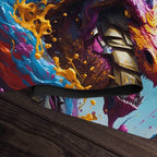 Water Color Dragon Playmat - Plain