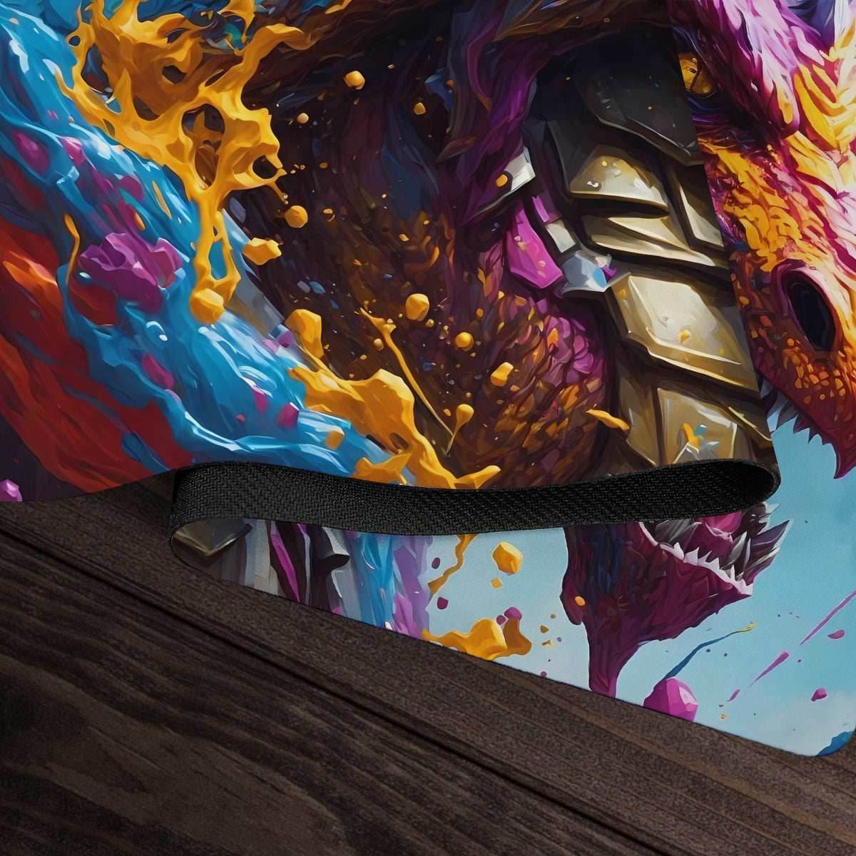 Water Color Dragon Playmat - Plain