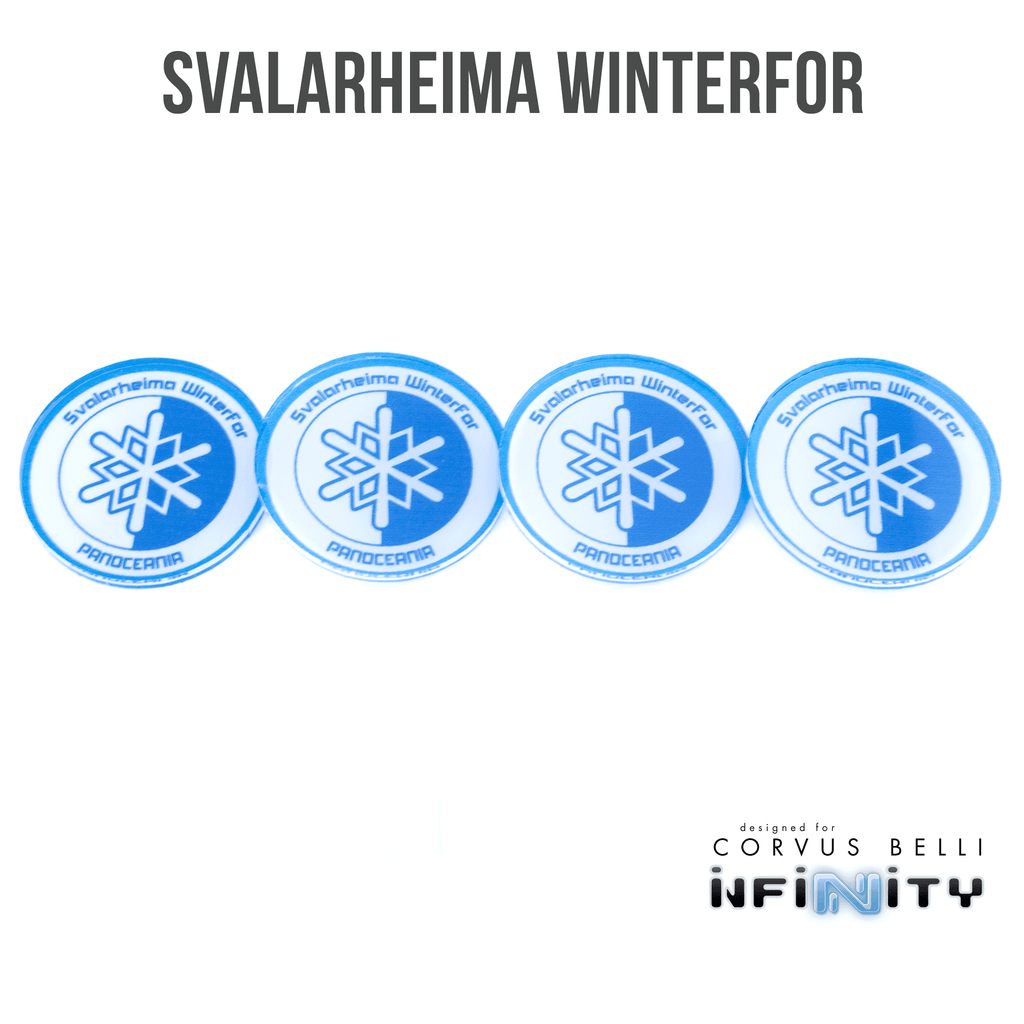 Infinity Faction Command Tokens - Svalarheima WinterFor