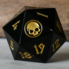 Swamp Mana Spindown Metal D20