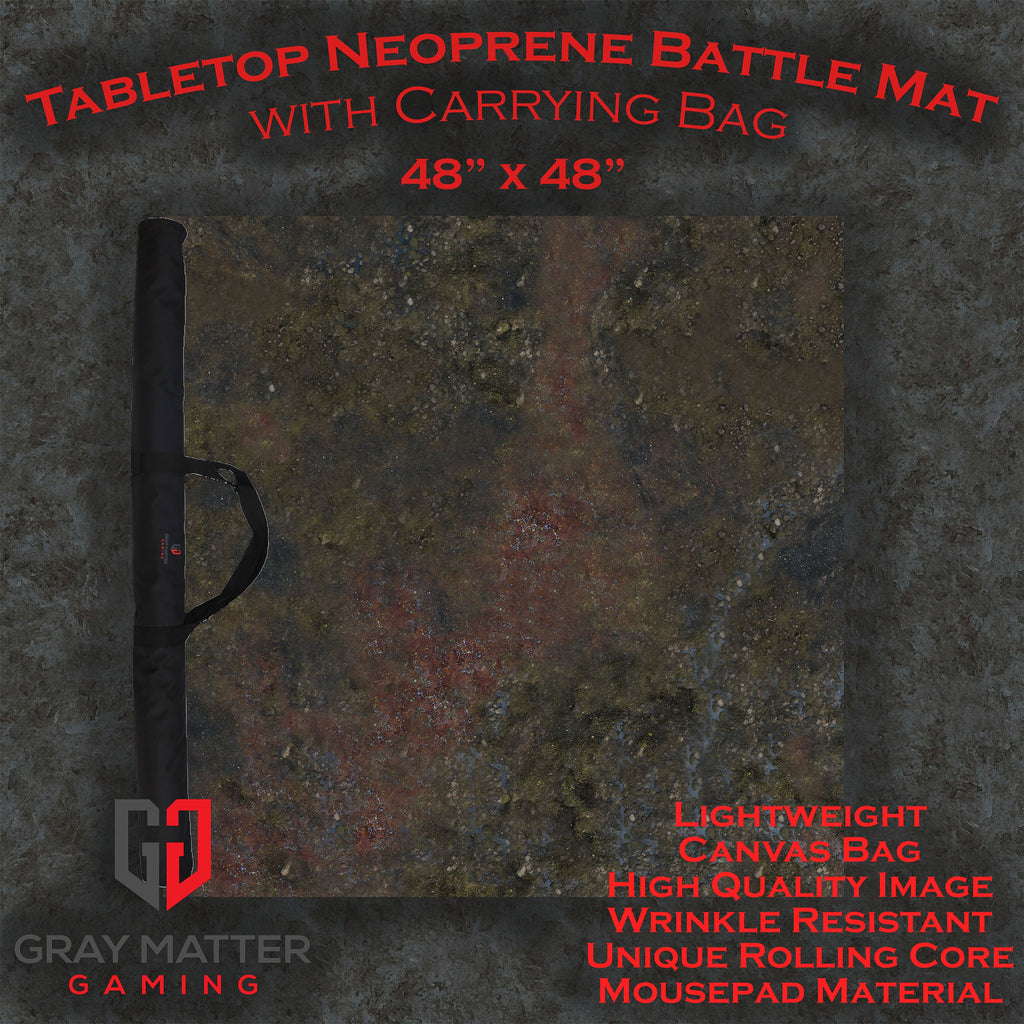 Boggy Swamp - Neoprene Battle Mat - Warhammer, AoS, 40K, Kill Team, MCP, Shatterpoint, Legion, More