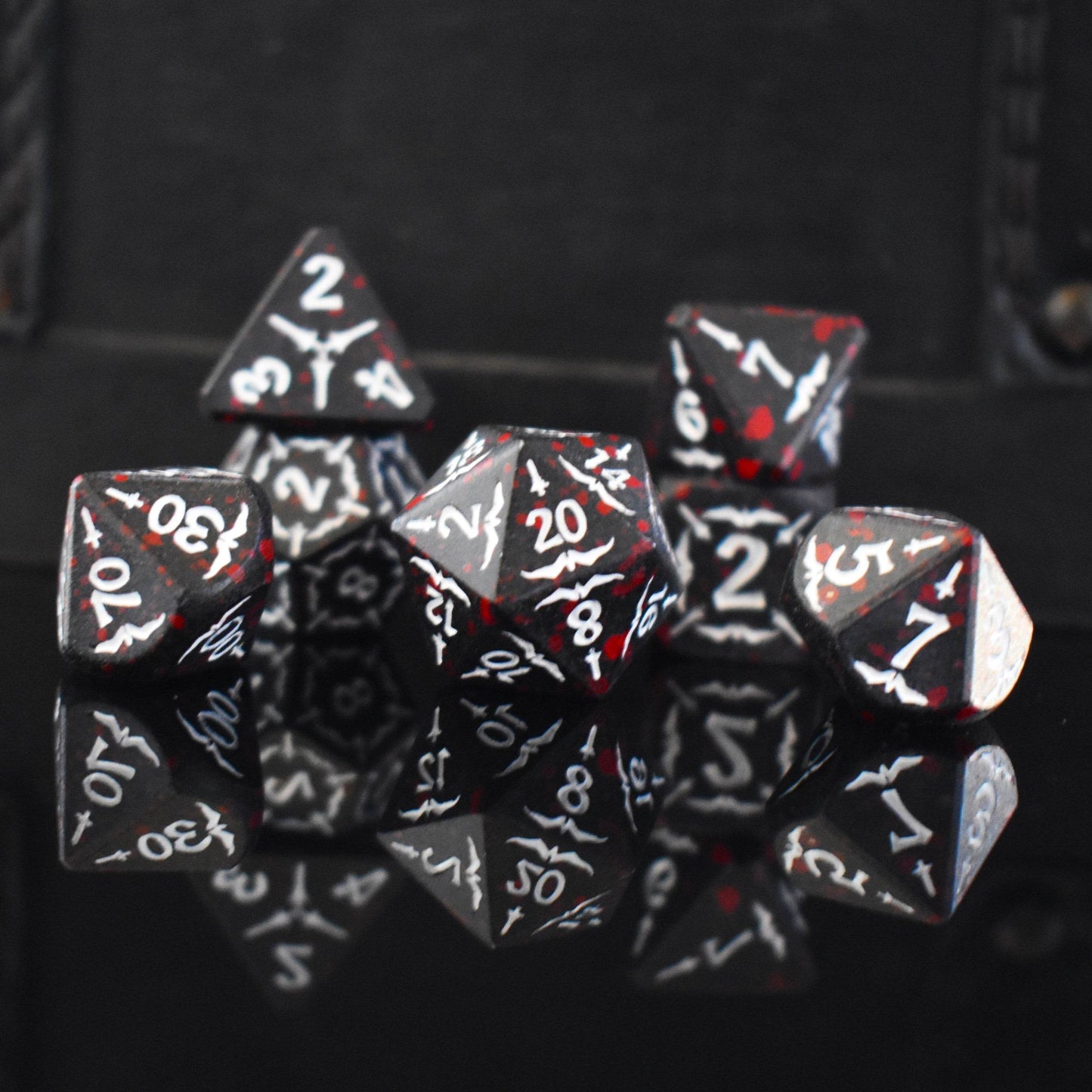 Sword of the Blood Hunter Metal Dice Set - 