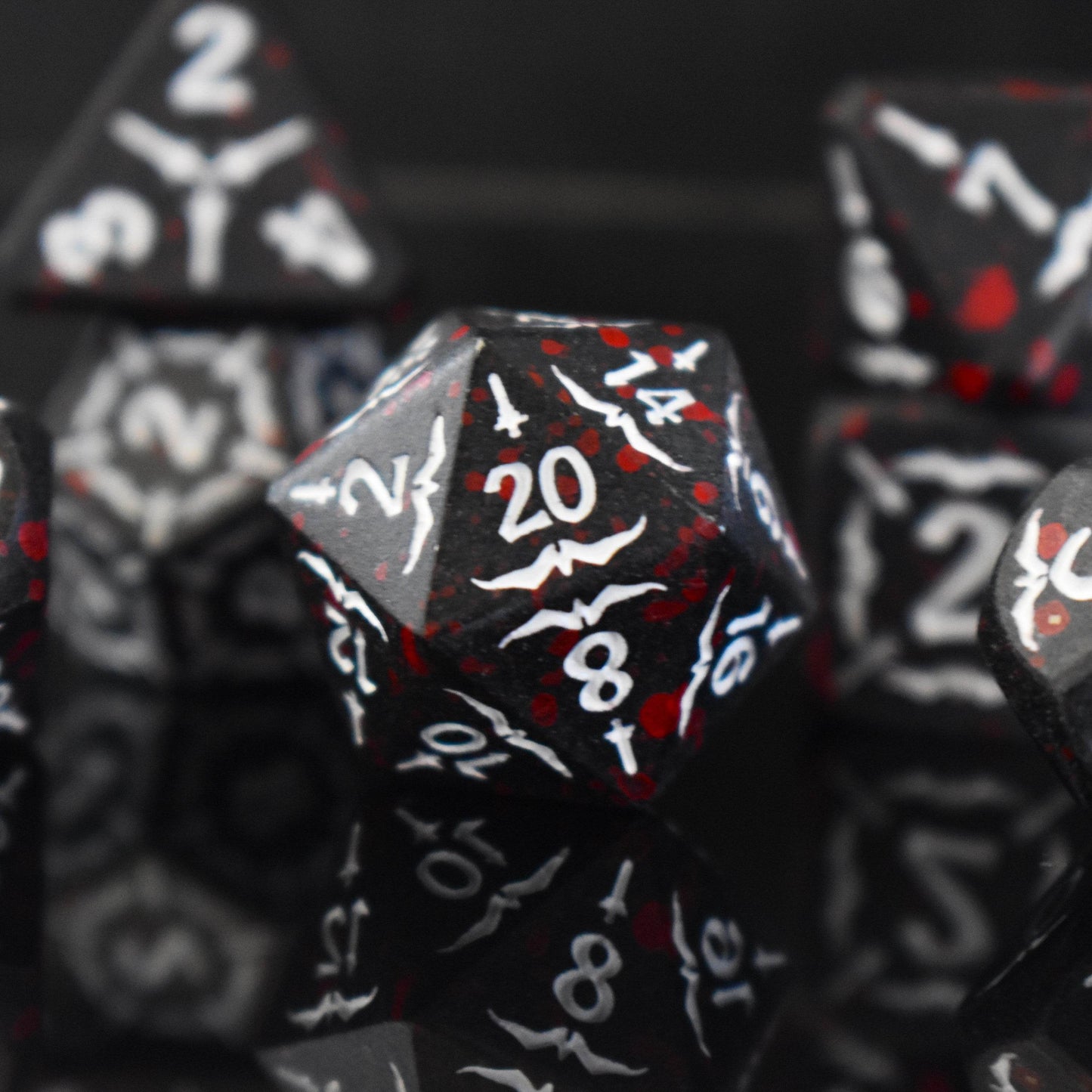 Sword of the Blood Hunter Metal Dice Set - 