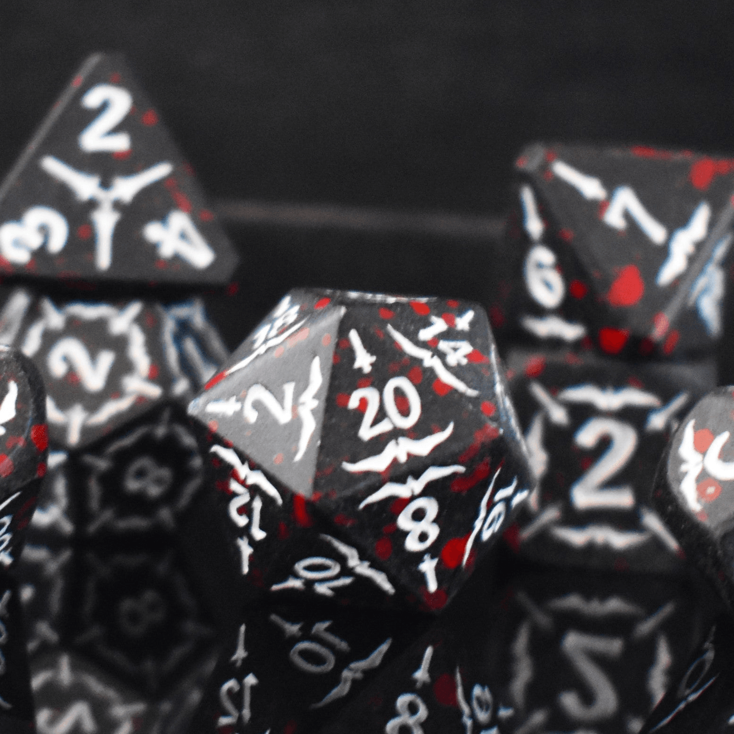 Sword of the Blood Hunter Metal Dice Set - 