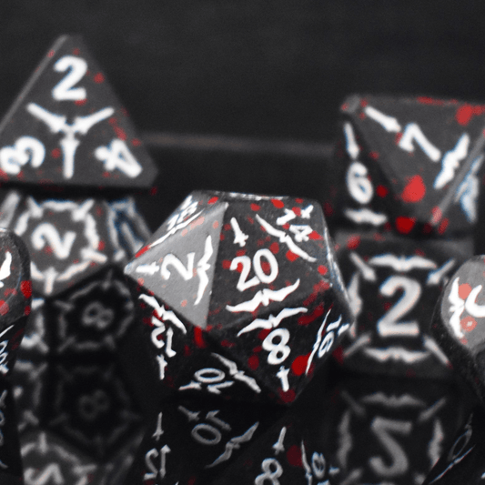 Sword of the Blood Hunter Metal Dice Set - 