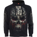 DEATH BONES - Side Pocket Hoody Black