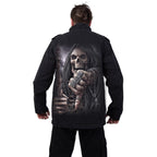 BOSS REAPER - Military Lined Jacket with Hidden Hood