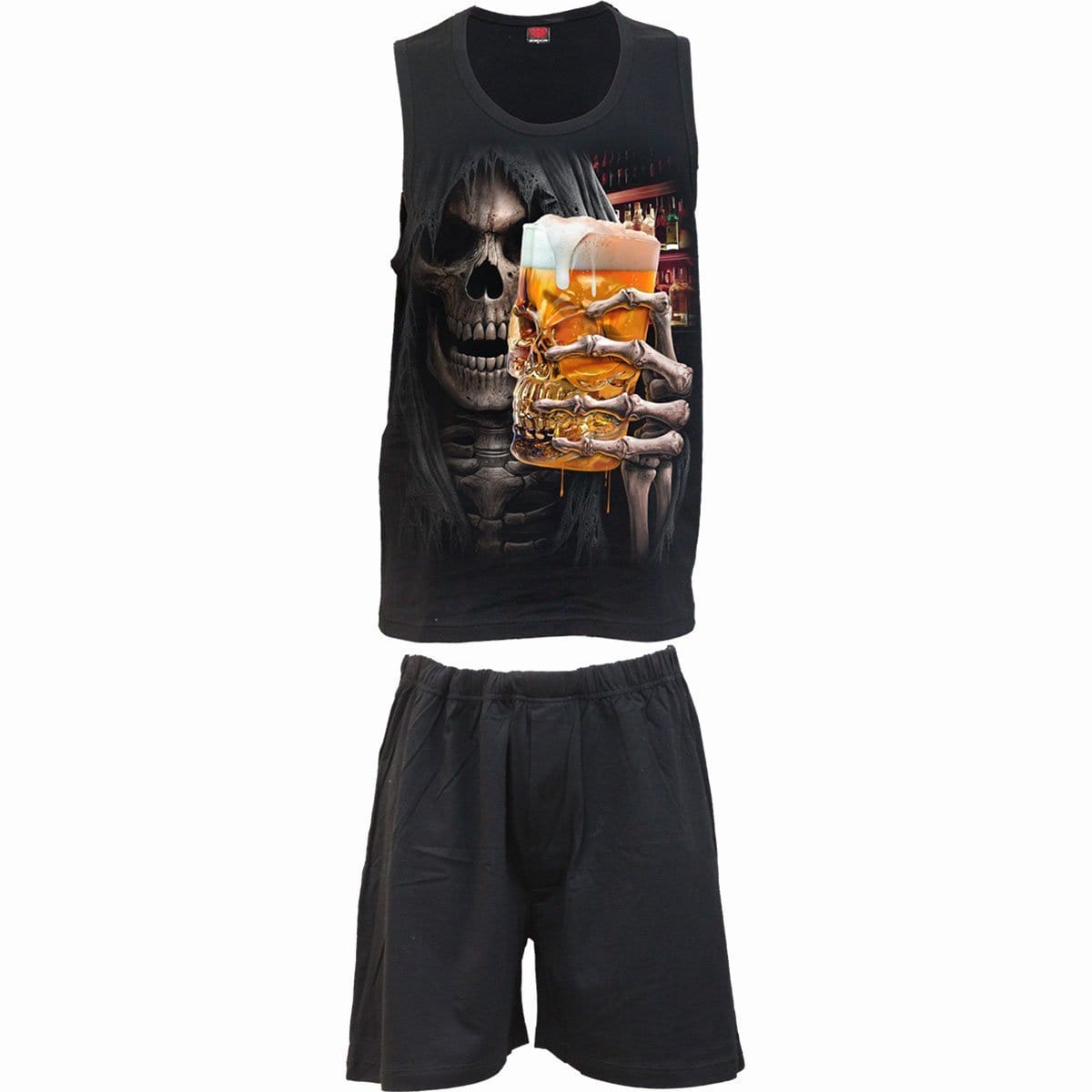 TRIPLE 6 - 4pc Mens Gothic Pyjama Set