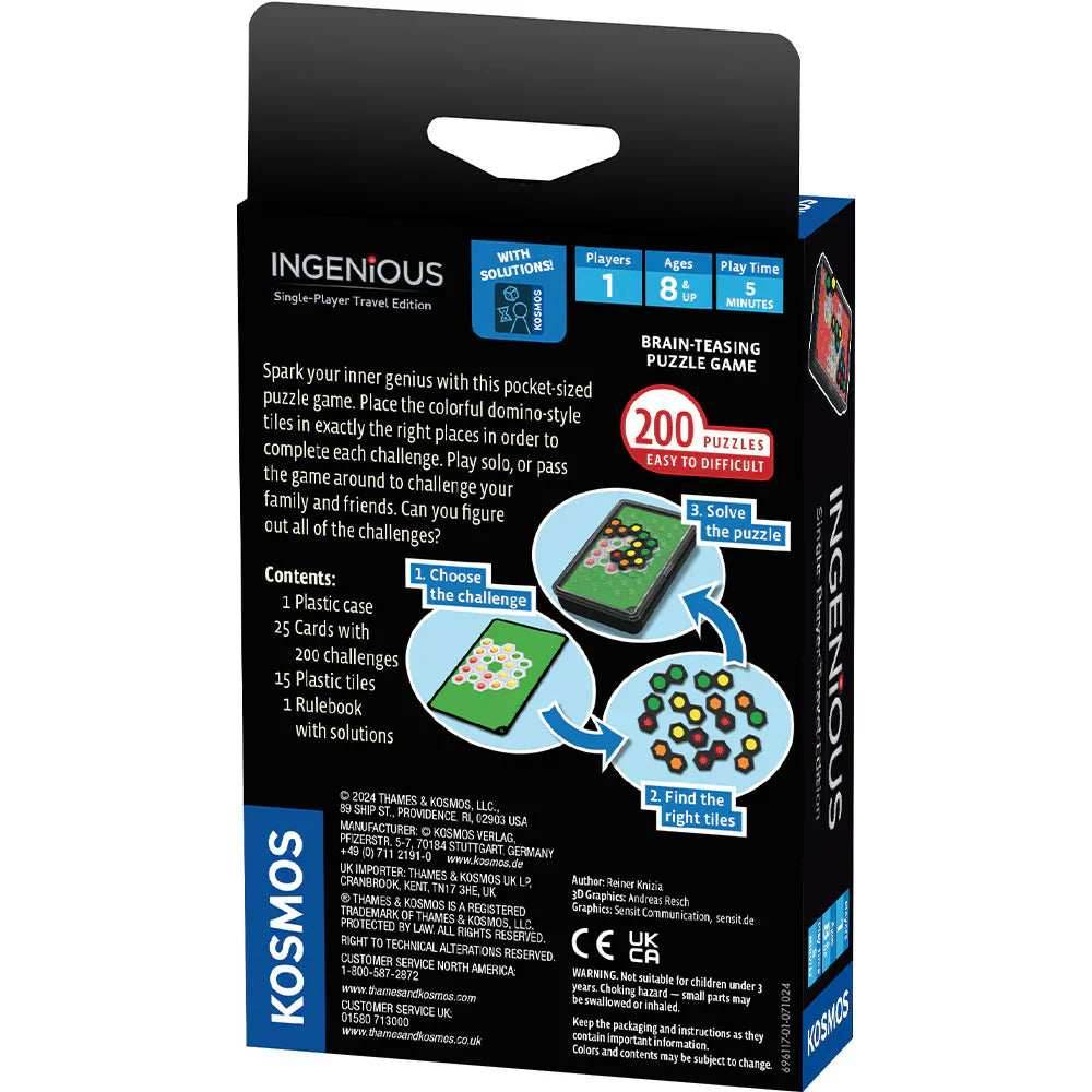 Ingenious: Single-Player Travel Edition - 