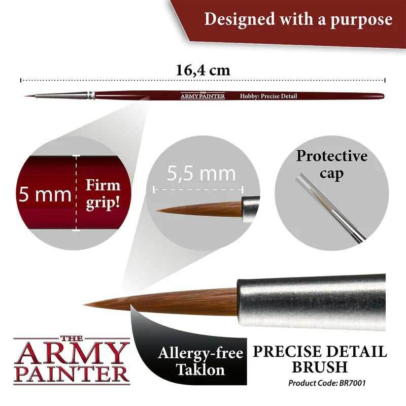 Army Painter Tools: Hobby Brush - Precise Detail - 