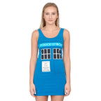 TARDIS Police Box Costume Tank Dress - XS