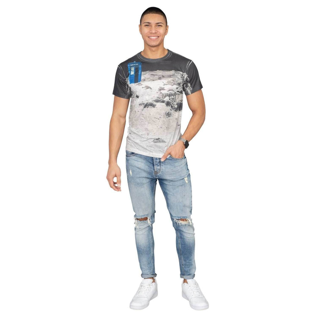TARDIS Prehistoric Earth Sublimation T-Shirt - S