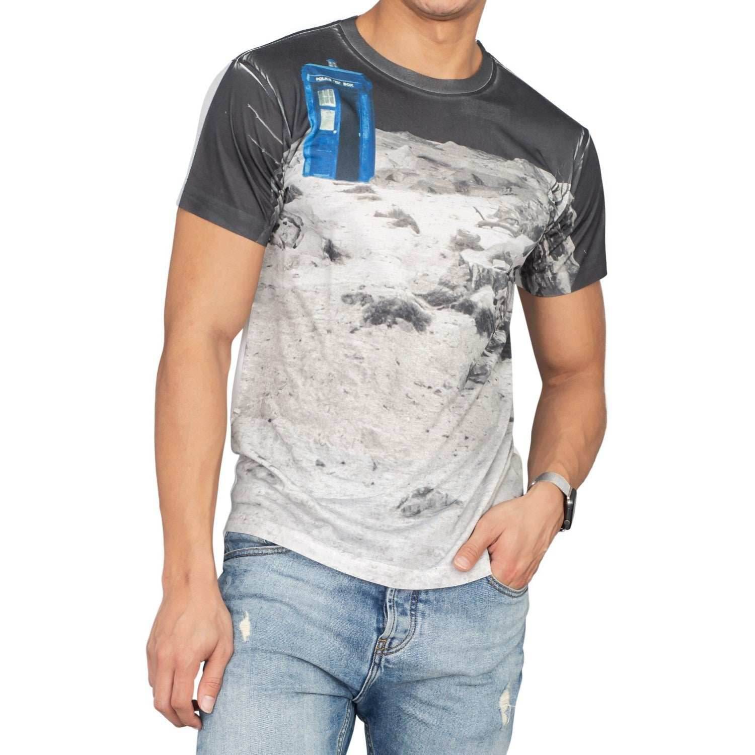 TARDIS Prehistoric Earth Sublimation T-Shirt - S