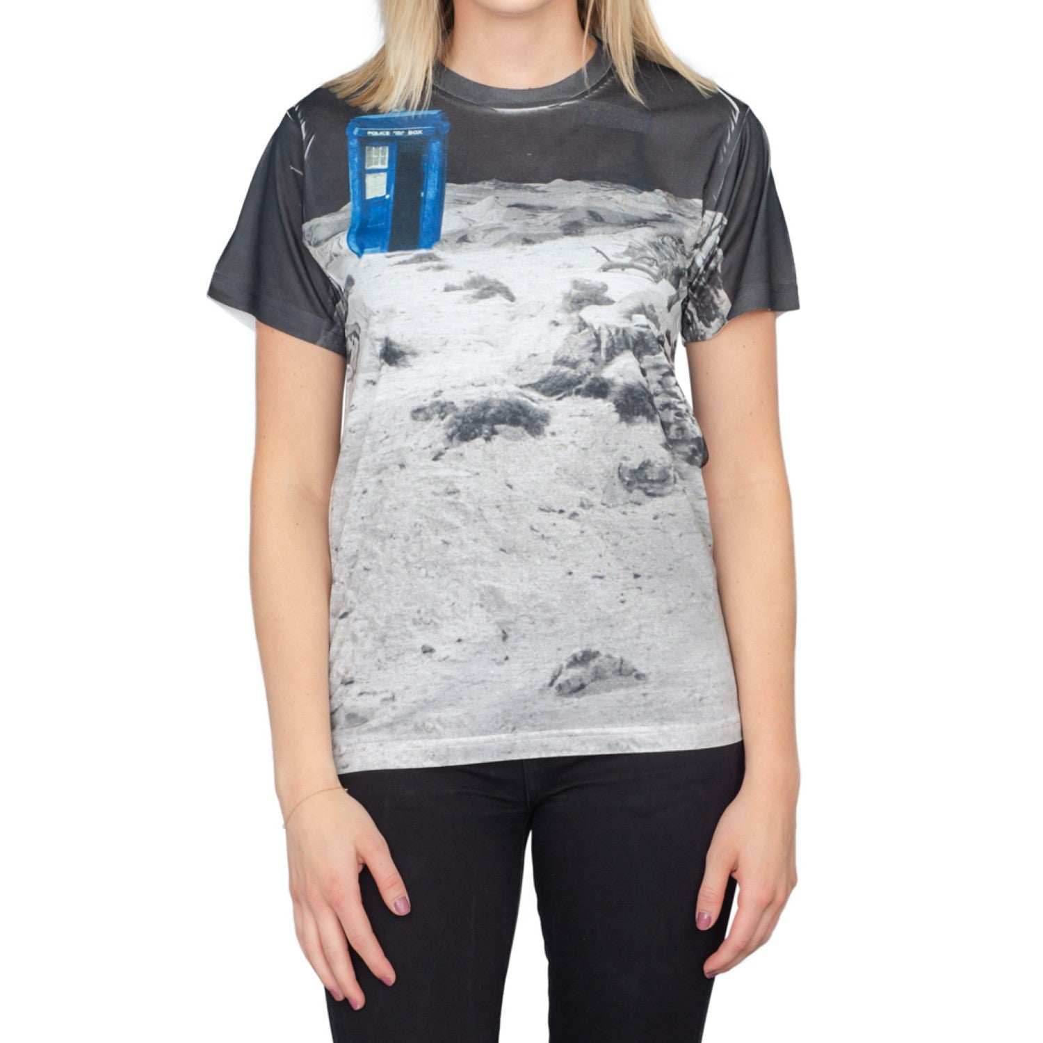 TARDIS Prehistoric Earth Sublimation T-Shirt - S