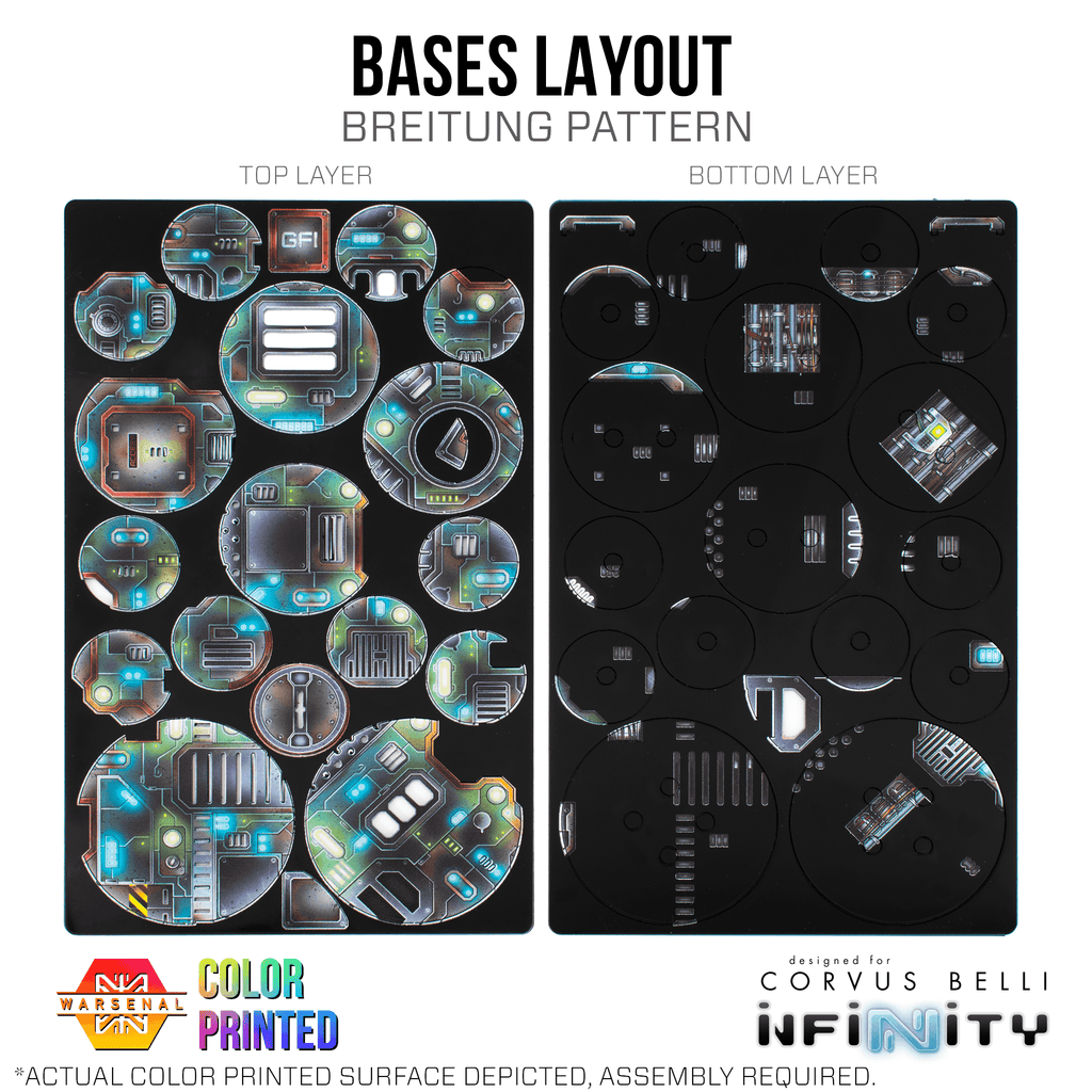 Tunguskan Bases [Color Printed] - Breitung Pattern