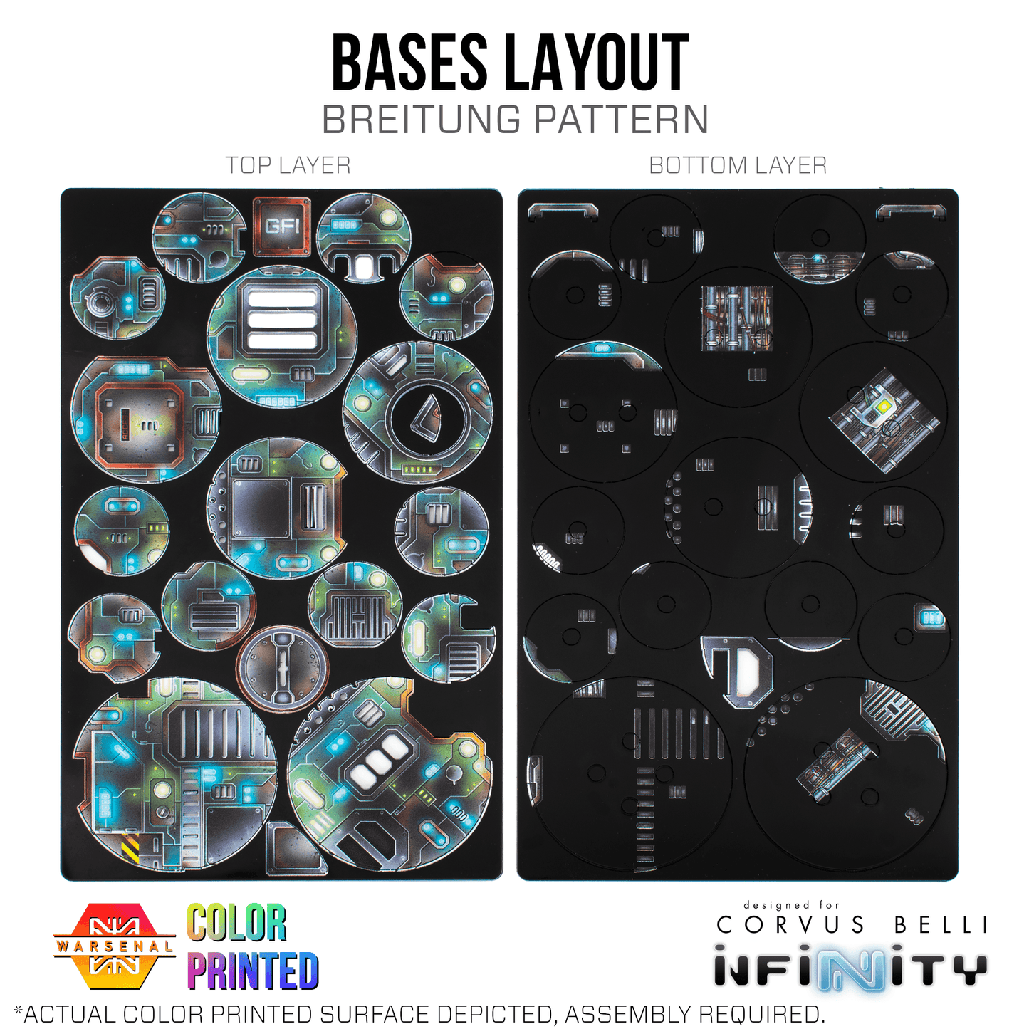Tunguskan Bases [Color Printed] - Breitung Pattern