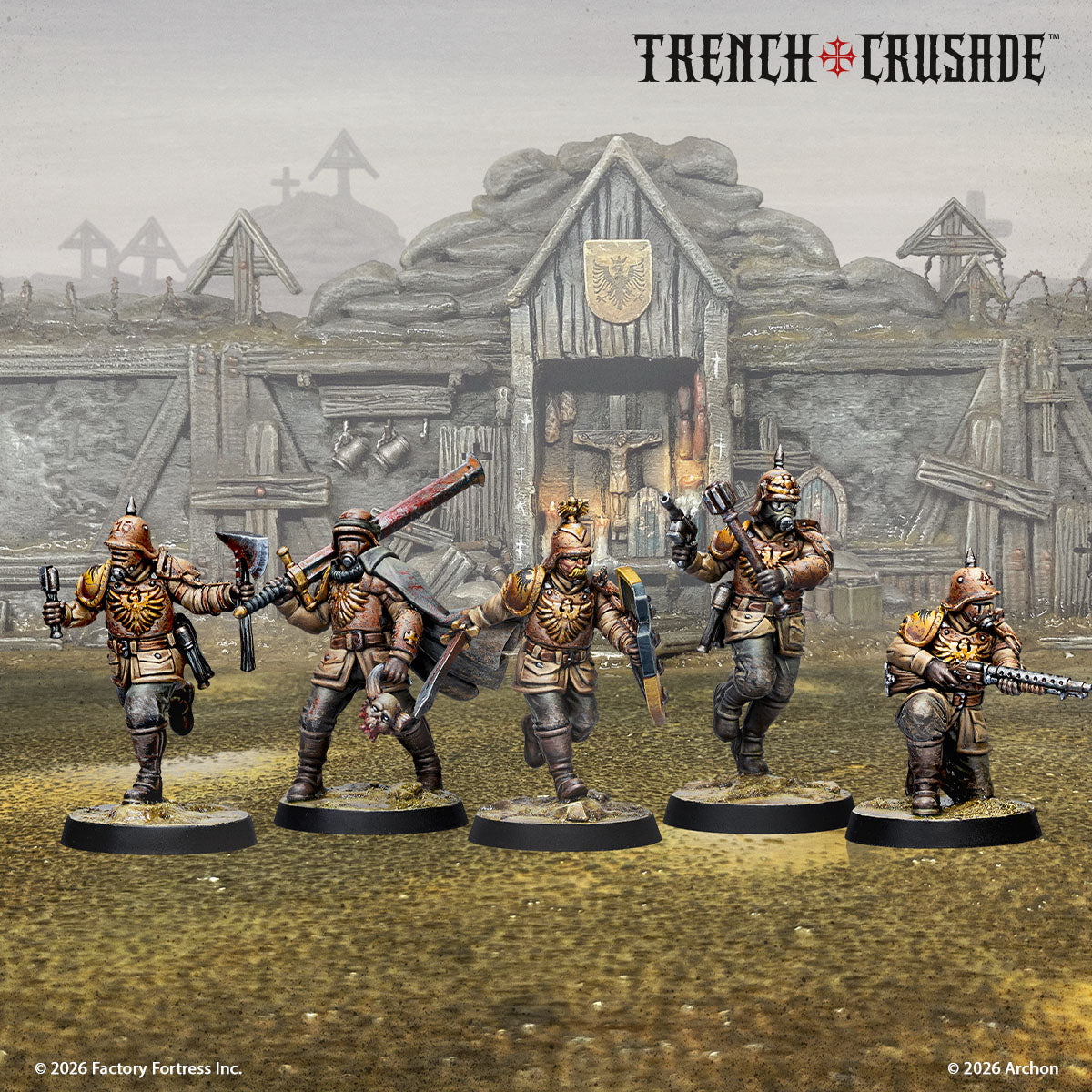 Trench Crusade: New Antioch - Prussian Stosstruppen