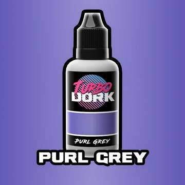 Turbo Dork: Metallic Acrylic Paint - Purl Grey - 