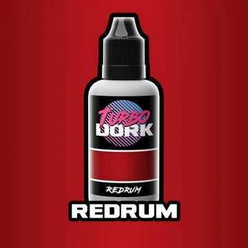 Turbo Dork: Metallic Acrylic Paint - Redrum - 