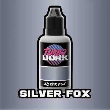 Turbo Dork: Metallic Acrylic Paint - Silver Fox - 