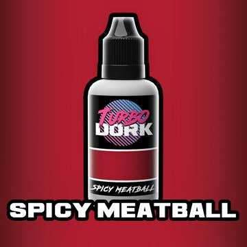 Turbo Dork: Metallic Acrylic Paint - Spicy Meatball - 