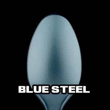 Turbo Dork: Metallic Acrylic Paint - Blue Steel - 